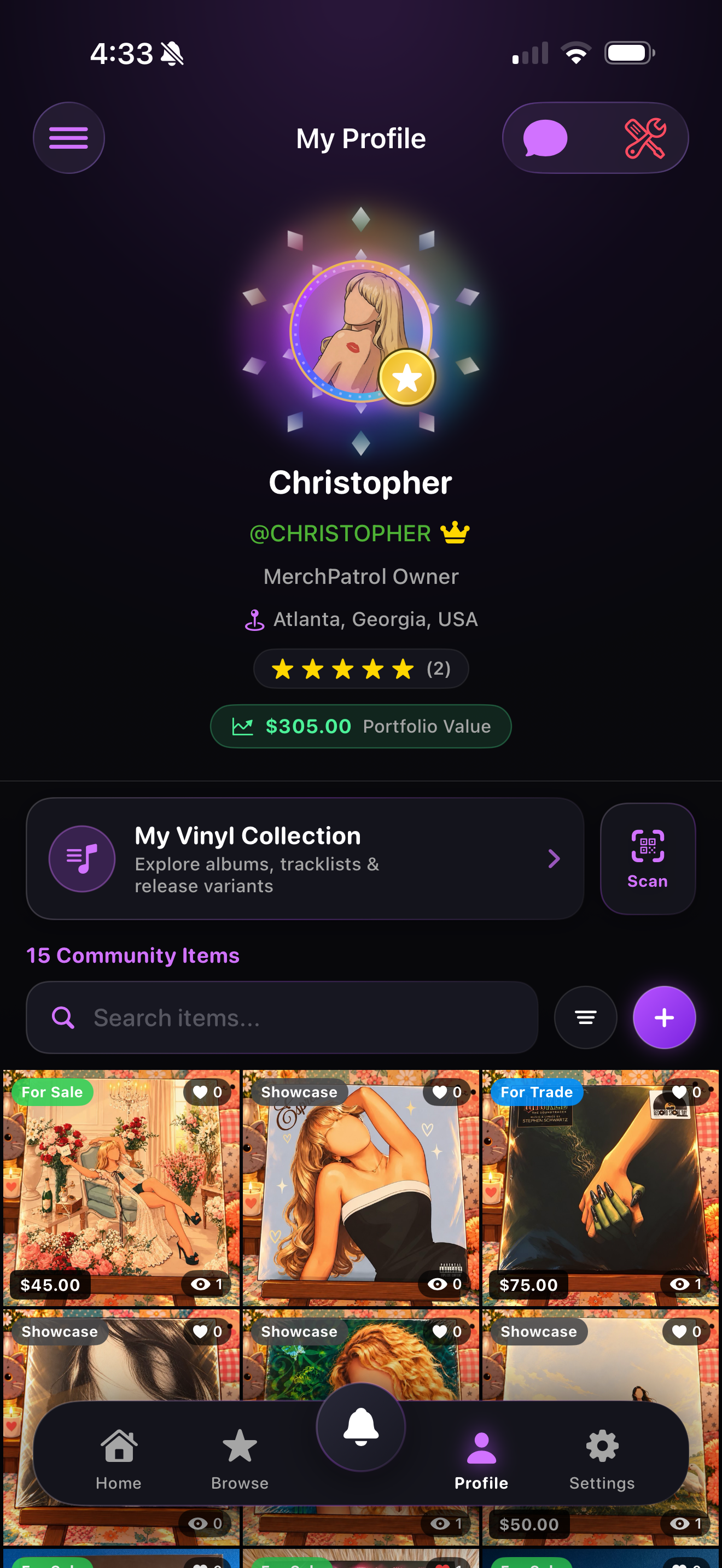 MerchPatrol Profile Screenshot